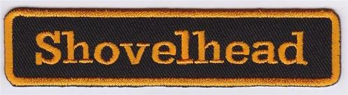 Harley Davidson Shovelhead stoffen opstrijk patch embleem #1, Motoren, Accessoires | Overige, Nieuw, Verzenden