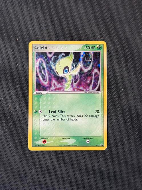Celebi Holo 029/PCG-P – Promo 2005 Pokémon, Hobby en Vrije tijd, Verzamelkaartspellen | Pokémon, Gebruikt, Losse kaart, Ophalen of Verzenden