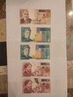 Lot Belgische biljetten, Postzegels en Munten, Ophalen of Verzenden