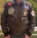 Veste en cuir  Avirex, Kleding | Heren, Maat 52/54 (L), Verzenden, Gedragen, Avirex