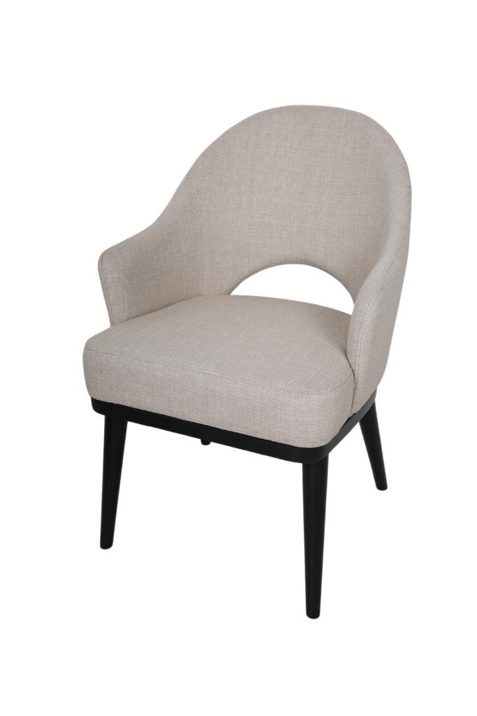 6 nieuwe eetkamerstoelen, Huis en Inrichting, Stoelen, Nieuw, Vijf, Zes of meer stoelen, Stof, Wit, Ophalen of Verzenden