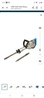Sloophamer HBM machines, Ophalen, Gebruikt, 600 watt of meer, Boor- en/of Breekhamer