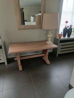 massief eiken tafel, Huis en Inrichting, Ophalen, Gebruikt