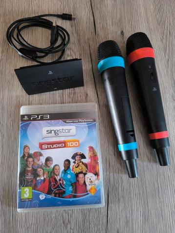 PlayStation 3 Singstar-game in het Nederlands met 2 microfoo beschikbaar voor biedingen