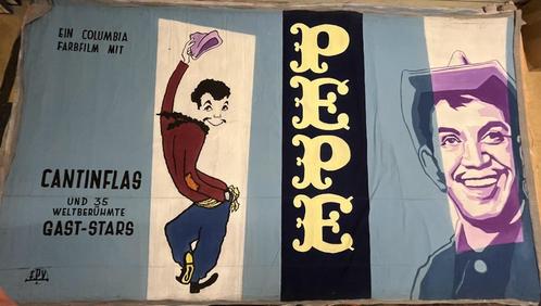 20 vieux chiffons de cinéma de 400 x 200 cm, grands !, Collections, Posters & Affiches, Utilisé, Affiche ou Poster pour porte ou plus grand