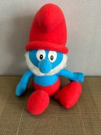 Knuffel Grote smurf, Ophalen of Verzenden, Zo goed als nieuw, Grote Smurf, Poppetje, Figuurtje of Knuffel