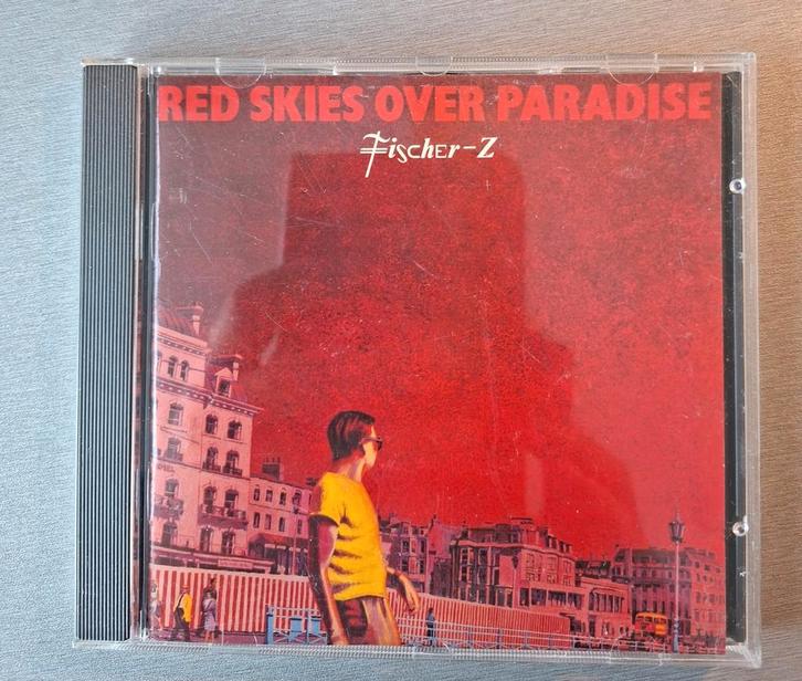 Cd. Fischer-Z. Red skies over paradise., Cd's en Dvd's, Cd's | Rock, Gebruikt, Ophalen of Verzenden