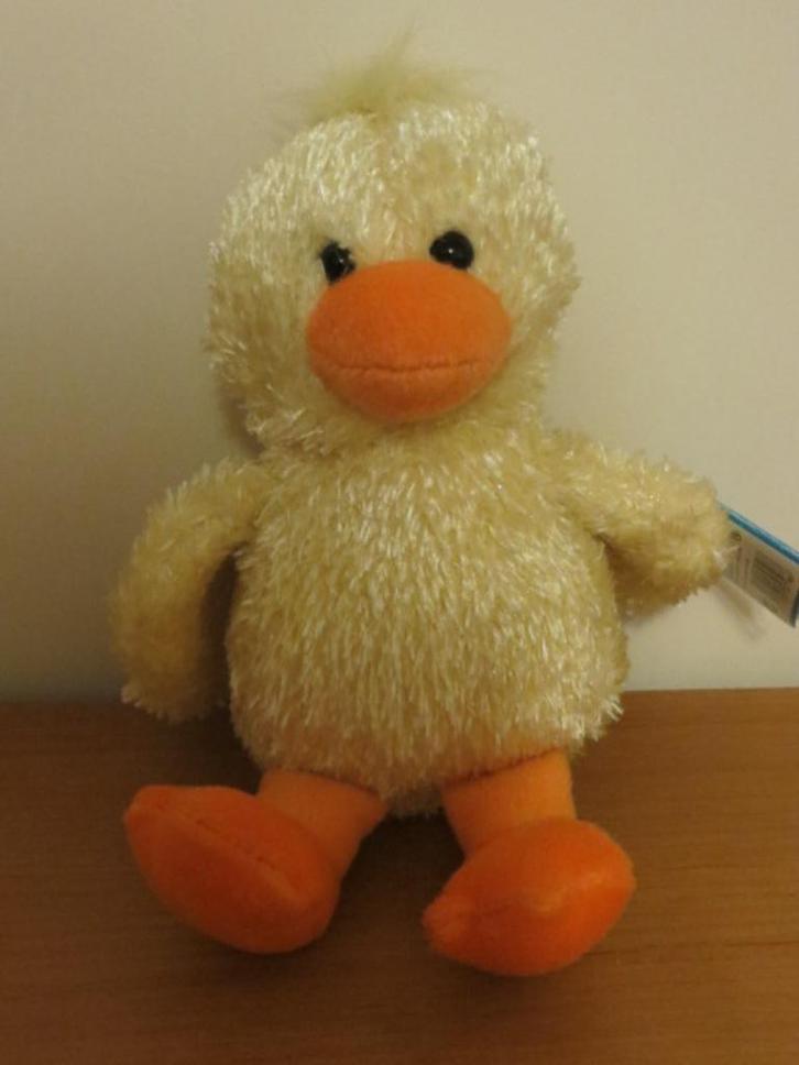 Knuffel : eend - knuffelbeer - pluche - zacht - Tender Toys, Kinderen en Baby's, Speelgoed | Knuffels en Pluche, Nieuw, Eend, Ophalen of Verzenden