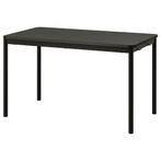 Ikea tafel Tommaryd Zwart 130 x 70 cm, Huis en Inrichting, Tafels | Eettafels, Ophalen, 100 tot 150 cm, 50 tot 100 cm, Zo goed als nieuw