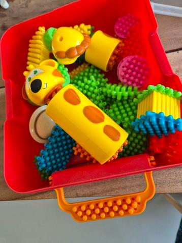 Mega blocs (grote blokken) - Clipo playskool, Enlèvement, Comme neuf