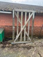 Hardhouten poort, Tuin en Terras, Ophalen, Zo goed als nieuw