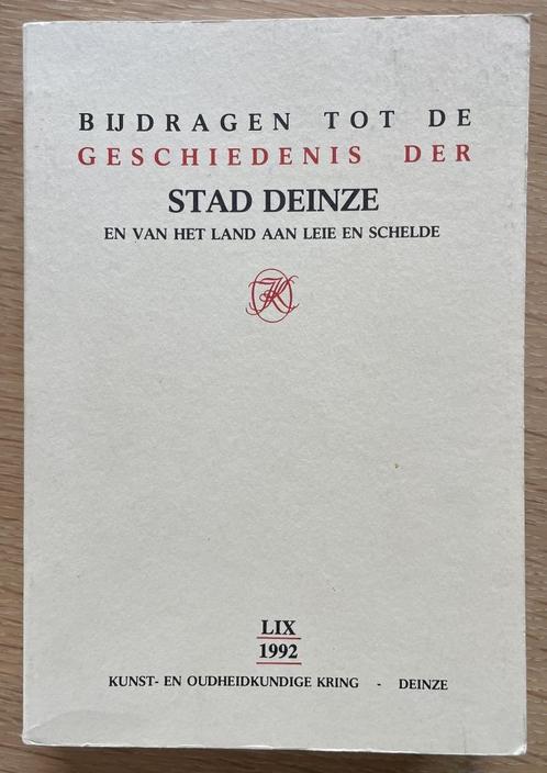 Bijdrage tot de geschiedenis der stad Deinze 1992, Boeken, Geschiedenis | Stad en Regio, Ophalen of Verzenden