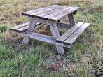 Kinderpicknicktafel, Tuin en Terras, Picknicktafels, Gebruikt, Rechthoekig, Hout, Ophalen