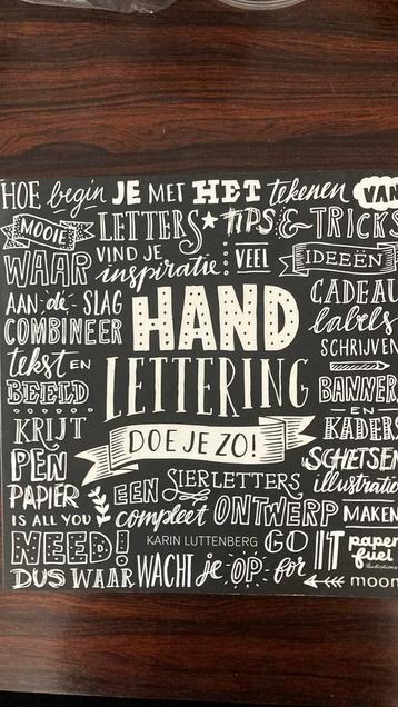 Handlettering doe je zo beschikbaar voor biedingen