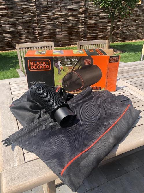 verzamelzak / opvangzak Black & Decker 72L, Tuin en Terras, Hand-tuingereedschap, Zo goed als nieuw, Overige soorten, Ophalen of Verzenden