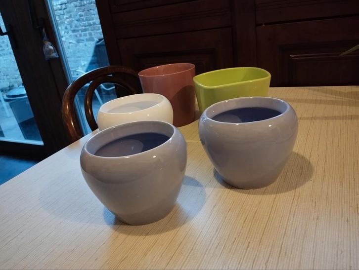 Cache-pots de différentes tailles, diamètre 10-11-12 cm, Jardin & Terrasse, Pots de fleurs, Enlèvement
