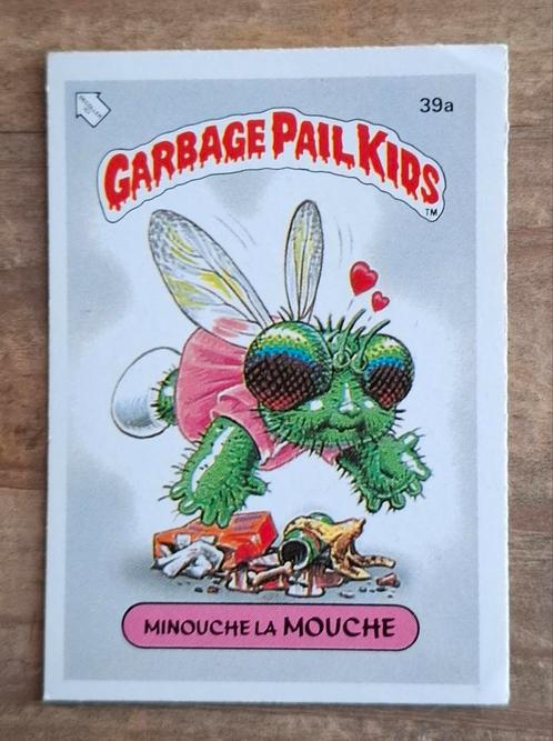 Garbage Pail Kids 1985 foto 39a Kitty Genre Panini, Verzamelen, Stickers, Gebruikt, Ophalen of Verzenden