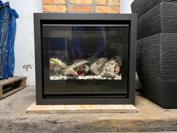Gashaard Bellfires unica 2-50, Huis en Inrichting, Haarden, Ophalen, Gebruikt, Inbouwhaard, Gashaard