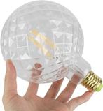 Tianfan Grote Edison kristallen LED lamp GRATIS LEVERING, Huis en Inrichting, 30 tot 60 watt, RETRO, Led-lamp, Verzenden