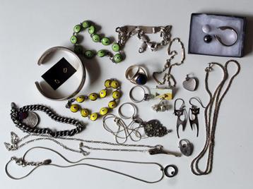 Juwelen Lotje .900 zilver 162 gram beschikbaar voor biedingen