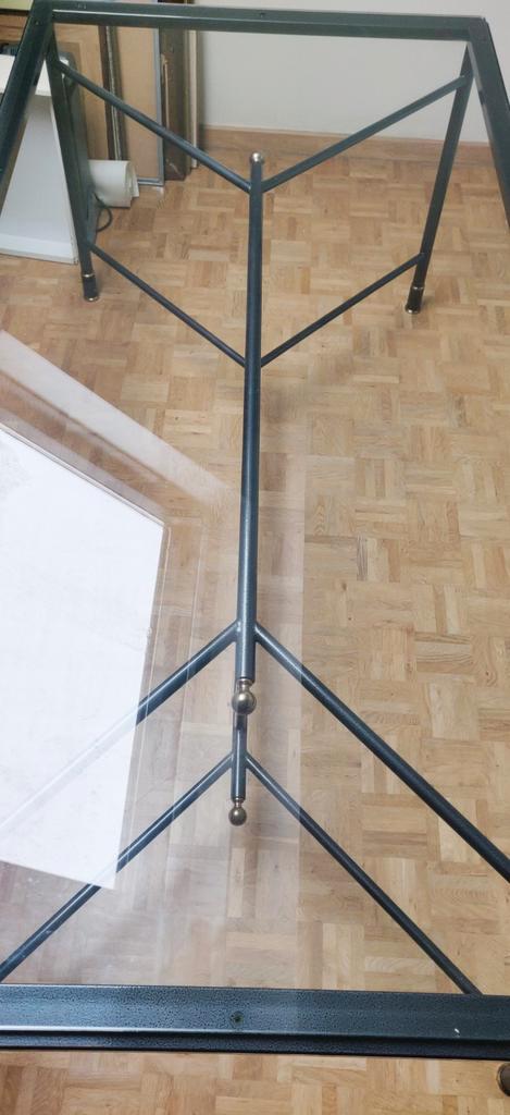 Glazen tafelblad, Huis en Inrichting, Tafels | Eettafels, Zo goed als nieuw, Rechthoekig, Glas, Ophalen