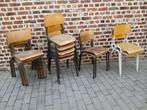 15 vintage schoolstoelen, Ophalen of Verzenden, Gebruikt