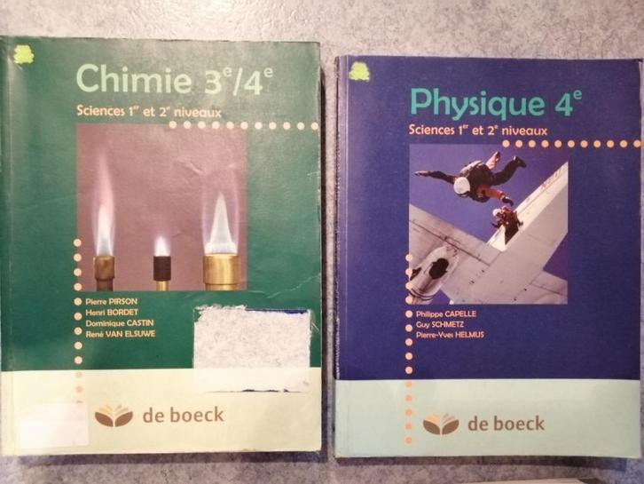 CHIMIE  - PHYSIQUE, Boeken, Schoolboeken, Zo goed als nieuw, Scheikunde, ASO, Ophalen of Verzenden