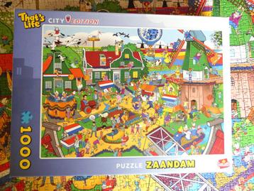 Puzzel That’s life : City edition :  ZAANDAM – 1000 stukjes beschikbaar voor biedingen