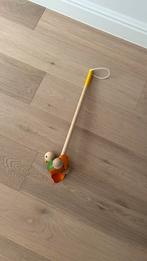 PlanToys duwstok eend, Ophalen, Zo goed als nieuw