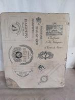 Prachtige zeer zware oude druksteen - wijn / whisky jenever, Ophalen of Verzenden