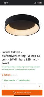 Lucide Talowe - plafondverlichting LED, Huis en Inrichting, Lampen | Plafondlampen, Ophalen, Zo goed als nieuw