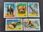 Tanzania 1991 - olifanten, Ophalen of Verzenden, Tanzania, Gestempeld