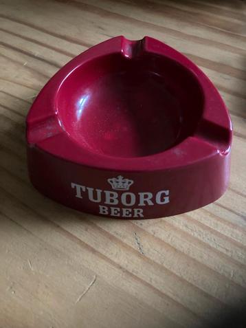 Originele vintage bakeliet asbak Tuborg beschikbaar voor biedingen