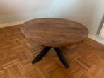 Table basse ou table d'appoint, Comme neuf, Rond, Autres essences de bois, 50 à 100 cm