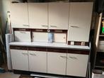 Vintage keukenkast, Huis en Inrichting, Ophalen, Gebruikt, Wit, Overige typen