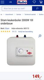 Sitam keukenboiler 2000W 10l onderbouw, Doe-het-zelf en Bouw, Chauffageketels en Boilers, Ophalen, Zo goed als nieuw