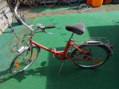 Peugeot oude vouw mini fiets., Vélos & Vélomoteurs, Vélos | Vélos pliables, 20 pouces ou plus, Partiellement pliable, Enlèvement