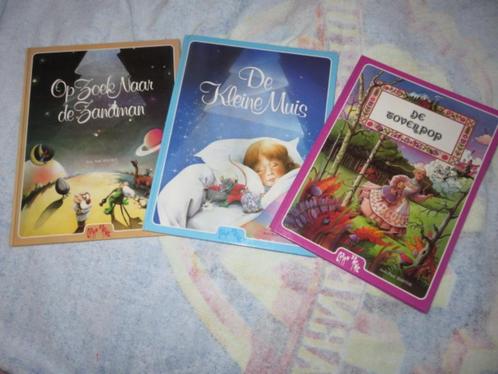3 kinderboeken : Kleine muis - Toverpop - Opzoek nr zandman, Boeken, Kinderboeken | Jeugd | onder 10 jaar, Gelezen, Sprookjes