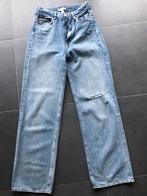Dames jeans met scheur mt 38, Comme neuf, Bleu, W30 - W32 (confection 38/40), H&M