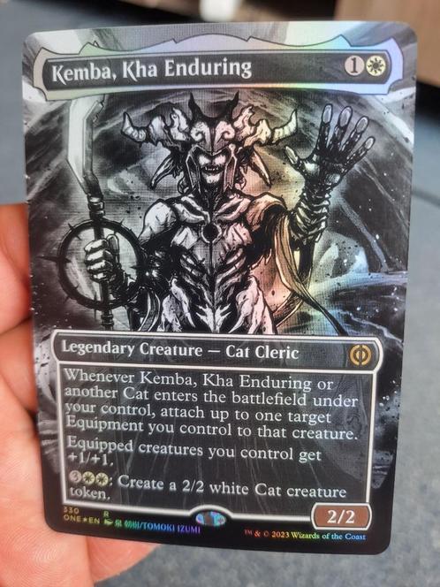 Kemba kha enduring foil 2023 NM/MINT Engels, Hobby en Vrije tijd, Verzamelkaartspellen | Magic the Gathering, Nieuw, Losse kaart