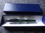 Stylo plume Waterman "Paris" vert pailleté, Ophalen, Met doosje, Zo goed als nieuw, Vulpen