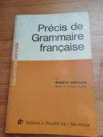 grammaire française, Livres, Enseignement secondaire inférieur, Enlèvement, Utilisé, Grevisse