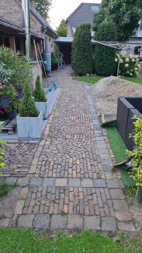 AKTIE! OUDE WAALTJES ONGELIJKE LENGTES SLECHTS € 16,50 M2, Tuin en Terras, Tegels en Klinkers, Gebruikt, Klinkers, Overige materialen