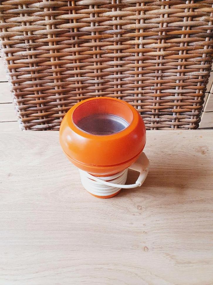 Moulin à café électrique vintage orange Girmi 1960, Electroménager, Cafetières, Comme neuf, Enlèvement