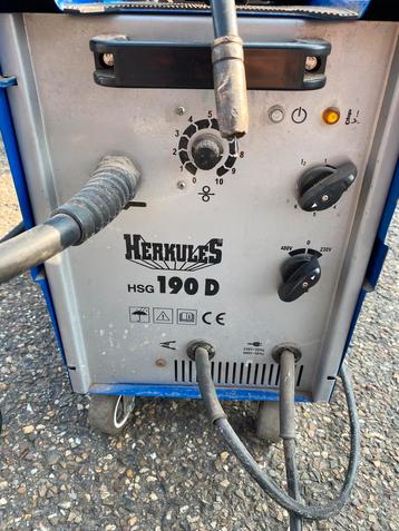 Mig avec fil à souder contenant du gaz, Enlèvement, Comme neuf