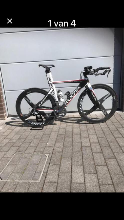 Tijdritfiets KUOTA en koersfiets ISAAC - carbon frames, Fietsen en Brommers, Fietsen | Racefietsen, Zo goed als nieuw, Heren, Overige merken