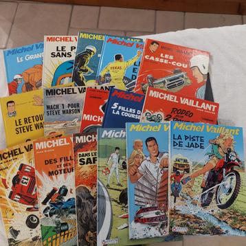 16 tomes Michel Vaillant 6 eur/p ou le lot pour 85 beschikbaar voor biedingen