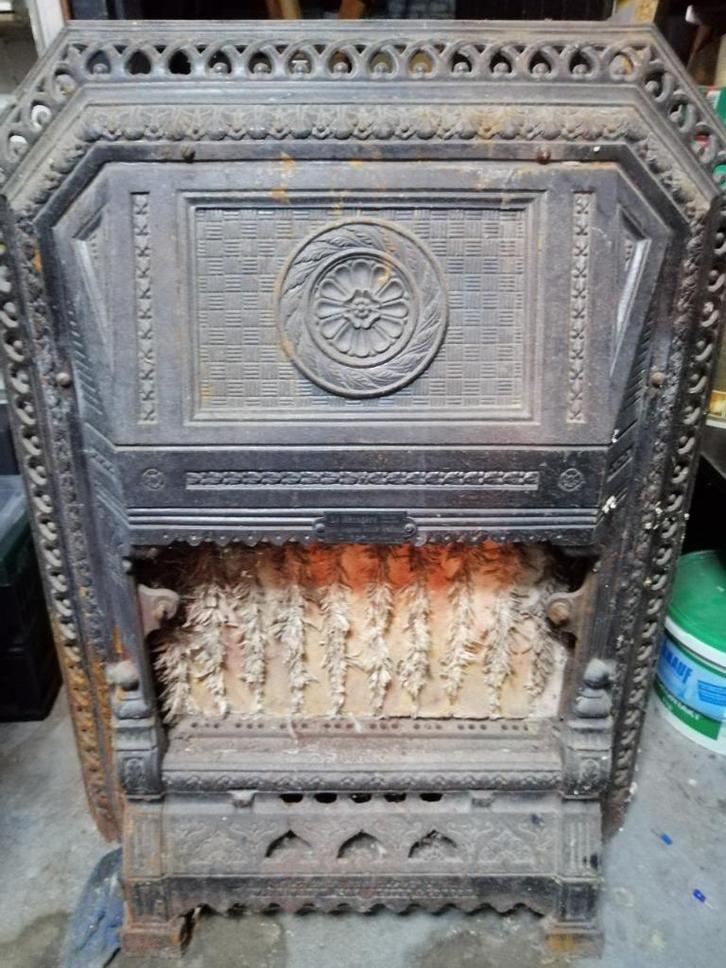 Gietijzeren gasfornuis uit de jaren 1900, Antiek en Kunst, Antiek | Brons en Koper, Ophalen