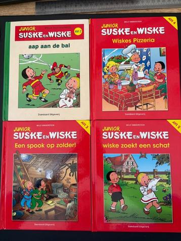 Set van 4 boekjes van Suske en Wiske AVI 2-3-4 beschikbaar voor biedingen