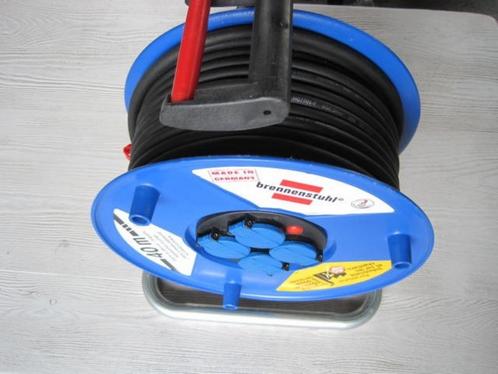 Enrouleur Electrique 40m (Câble 3G2,5), Doe-het-zelf en Bouw, Elektriciteit en Kabels, Zo goed als nieuw, Kabel of Snoer, Ophalen of Verzenden